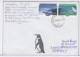 Ross Dependency Scott Base 2001 Antarctic Flight  Christchurch To McMurdo.22 NOV 01 Ca Ross 5 DE 2001 (AF167A) - Vuelos Polares