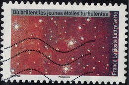 France 2021 Oblitéré Used Tutoyer Les étoiles Où Brillent Les Jeunes étoiles Turbulentes Y&T 2054 - Oblitérés