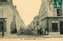 Neuville Aux Bois * Rue De La Gare * Magasin Commerce Bonneterie Corsets Nouveautés Mode - Other & Unclassified