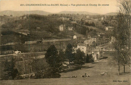 Charbonnières Les Bains * Le Champ De Courses Et Vue Générale * Hippique Hippisme - Charbonniere Les Bains