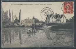 CPA 53 - Saint-Aignan-sur-Roe, étang Et Moulin De La Dyardière - Saint Aignan Sur Roe