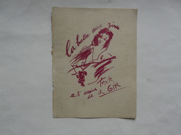 LA HALLE AUX VINS - TEXTE ET DESSINS DE CH. GIR - Exemplaire Numéroté Et Signé 1934 - Original Drawings