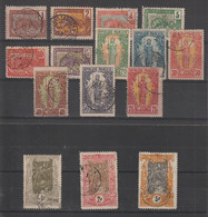 Congo 1900-04 Série Courante Complète 27-41, 15 Val Oblit Used - Used Stamps