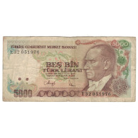 Billet, Turquie, 5000 Lira, 1970, 1970-01-14, KM:198, B - Turchia