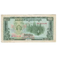 Billet, Cambodge, 10 Riels, 1987, KM:34, TTB - Cambodge