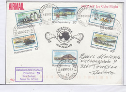 Ross Dependency 2002 Antarctic Ice Cube  Flight  Ca Ross 18 NO 02 (AF169A) - Vols Polaires