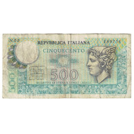 Billet, Italie, 500 Lire, 1974, 1974-02-14, KM:94, TB - 500 Lire