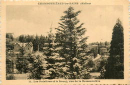 Charbonnières Les Bains * Les Poisières Et Le Bourg , Vus De La Bressonnière * Village Hameau - Charbonniere Les Bains