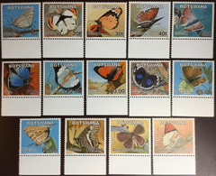 Botswana 2007 Butterflies Definitives Set MNH - Butterflies