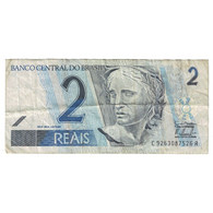 Billet, Brésil, 2 Reais, Undated (2001- ), KM:249c, TB - Brésil