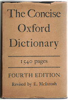 The Concise Oxford Dictionary Of Current English. - Libros Antiguos Y De Colección