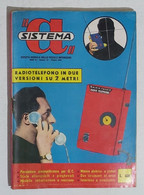 17327 Il Sistema A - A. XI N. 10 1959 - Radiotelefono 2 Versioni - Walkie-talkie - Wetenschappelijke Teksten