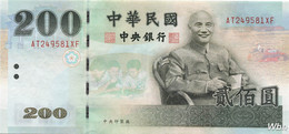 Taiwan 200 NT$ (P1992) (Pref: AT) -UNC- - Taiwan
