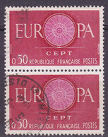 Europa ,n° 1267a,rosace Pâle (SN2203/009) - Gebruikt