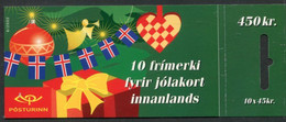 ICELAND  2002 Christmas Booklet MNH / **.  Michel 1024 MH - Cuadernillos