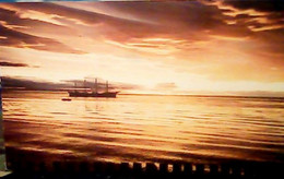 CHILE  CILE  Chili AMANECER ESTRECHO MAGALLANES  TRAMONTO STRETTO MAGELLANO NAVE SHIP  N1970  IO6152 - Cile