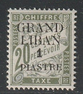 GRAND LIBAN - TAXE N°2 * (1924) - Timbres-taxe