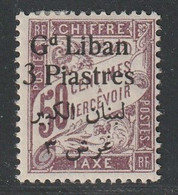 GRAND LIBAN - TAXE N°9 * (1924) - Portomarken