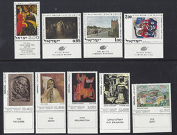 Kunst - Art :Chagall-Israels-Pissaro-Leger-Pann-Schatz-Shemi - Unused Stamps (without Tabs)