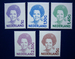 Nederland NVPH 1491c-1501c Serie Beatrix Inversie 2001 Gestanst MNH Postfris - Unused Stamps