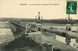 Briare * Le Pont Canal * Péniche Batellerie * Halage Chevaux - Briare