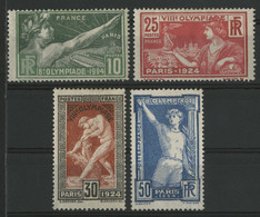 N° 183 à 186 Jeux Olympiques De Paris Cote 55 € Neufs * (MH) (N° 186 Neuf Sans Gomme) (voir Description) - Unused Stamps