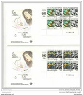 248 - 71 - 2 Enveloppes ONU New York "Lutte Contre La Drogue" 1987 - Drogue