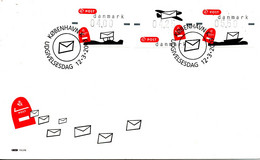 Denmark FDC 12-3-2003 ATM Frama Labels Set Of 3 Values With Cachet - Automatenmarken [ATM]