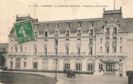 CABOURG : LE GRAND HOTEL - FACADE SUR LES JARDINS - Cabourg
