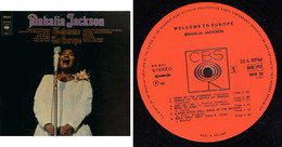 * LP *  MAHALIA JACKSON - WELCOME TO EUROPE - Canti Gospel E Religiosi