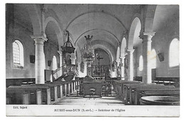71 – MUSSY-SOUS-DUN : Intérieur De L’église - Andere Gemeenten