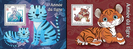 Togo 2021, Year Of The Tiger, 2BF - Astrologie