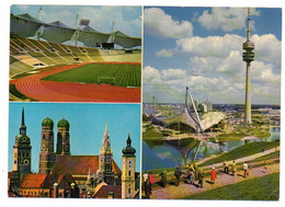 Allemagne -- MUNICH -- Multivues Dont Stade Olympique  (petite Animation) .........................à Saisir - München