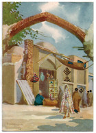 IRAN - FOLDING GREETING CARD / ILLUSTATOR - 1961 - Iran