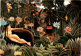 CPM Etats-Unis New-York - Museum Of Modern Art. The Dreal / Le Rêve D'Henri Le Douanier ROUSSEAU 1910, TBE - Museos