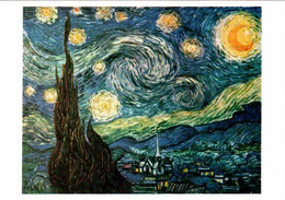 CPM Etats-Unis New-York - Museum Of Modern Art. The Starry Night / La Nuit étoilée De Vincent VAN GOGH 1889, TBE - Musea