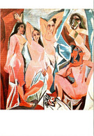 CPM Etats-Unis New-York - Museum Of Modern Art. Les Demoiselles D'Avignon De Pablo PICASSO 1907, TBE - Musées