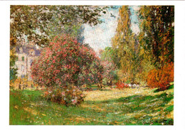 CPM Etats-Unis New-York - The Metropolitan Museum Of Art. Le Parc Monceau à Paris, De Claude MONET, 1876, TBE The Met - Musées