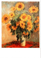 CPM Etats-Unis New-York - The Metropolitan Museum Of Art. Sunflowers / Bouquet De Soleils, De Claude MONET, 1880, TBE - Musées