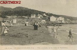 LES LEQUES-SUR-MER VILLAS CONSTRUITES SUR LES RUINES DU TAUROËNTUM PLAGE 83 VAR - Les Lecques