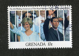 1185 Grenada-Grenadines Scott #2006 Used "Offers Welcome" - Grenade (1974-...)