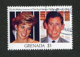 1188 Grenada-Grenadines Scott #2013 Used "Offers Welcome" - Grenade (1974-...)