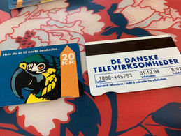 Denmark Telephone Cards Bird Parrot - Landschaften