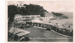 CPA ( Carte Photo)-35925 -Monaco -Monte Carlo--La Piscine Olympique Et L'Hôtel -Envoi Gratuit - Hôtels