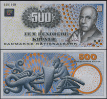 Denmark 500 Kroner. 2008 Paper Unc. Banknote Cat# P.63e - Danemark