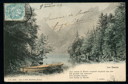 CPA - Carte Postale - Lac Seealp - Poésie De F. Huber - 1904 (CP19830) - Other & Unclassified