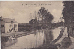 PONT ROYAL   La Poste Et Le Canal - Sonstige Gemeinden