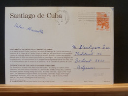 98/033 CP CUBA  TO BELGIE - Cartas & Documentos