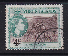 British Virgin Is: 1956/62   QE II - Pictorial   SG153   4c    Used - British Virgin Islands