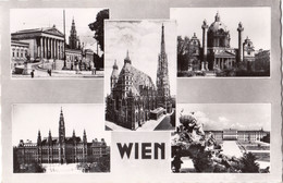 1962, Österreich, Wien, Rathaus, Parlament, Stephansdom, Schloss Schönbrunn - Ringstrasse